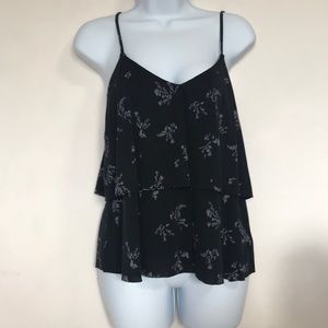 MUDD flowy ruffle tank